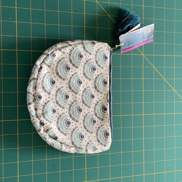 Blue beaded bag - Picture 4 of 9